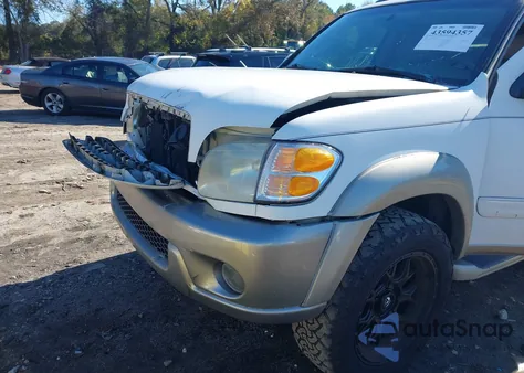 2002 Toyota Sequoia Sr5 V8 from USA, damaged, VIN 5TDZT34A02S087062